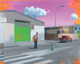 Hermann Reimer | Pilger | 2016 | Öl auf Leinwand | 200 x 160 cm Hermann Reimer | Pilger | 2016 | Öl auf Leinwand | 200 x 160 cm