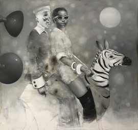 Ransome Stanley | Studio | 2025 | �l auf Leinwand