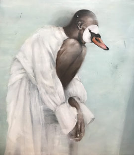 Ransome Stanley | BLACK ZEUS | 2026 | �l auf Leinwand